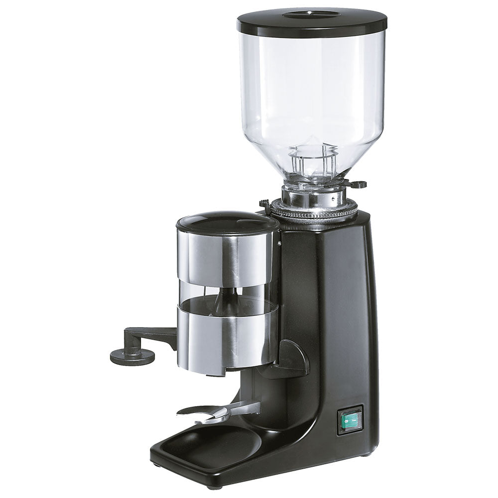 Kaffeemühle, 1,2 kg Behälter, 4-9 g, schwarz — Virtus EFF0002/Q