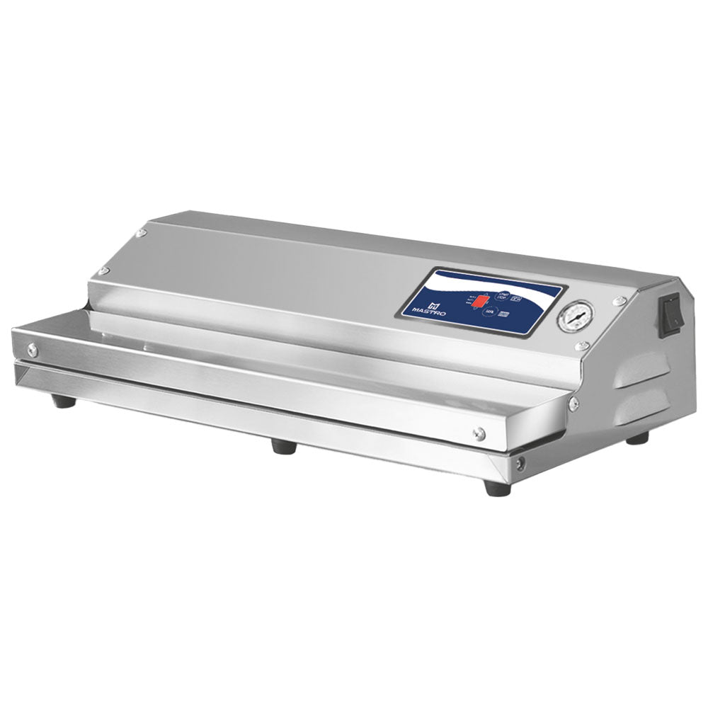 Vakuummaschine mit externer Absaugung, Schweißbalken 500 mm, 40 L/Min. — Virtus FGZ0042