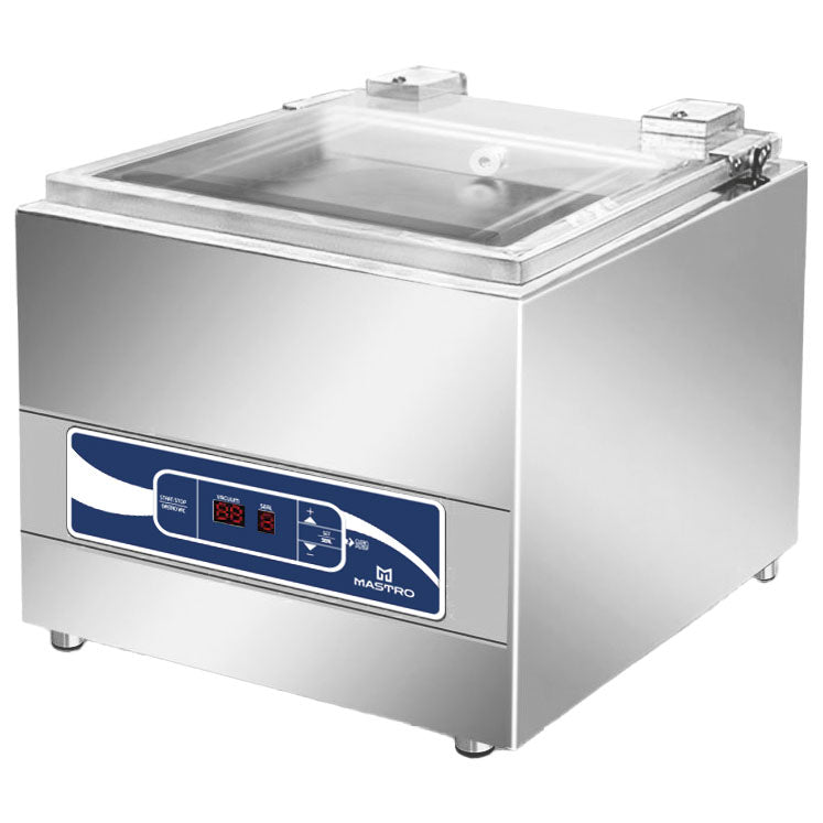 Kammer-Vakuummaschine, Schweißbalken 250 mm, 8 m³/h — Virtus FGZ0043