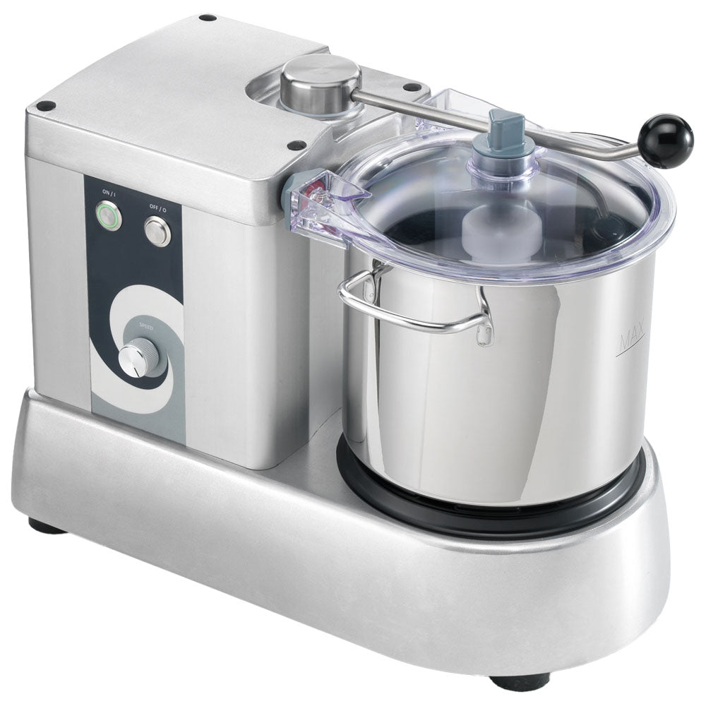 Cutter mit Geschwindigkeitsregler, Tischmodell, 5,3 (3,1) Liter — Virtus FLA0041
