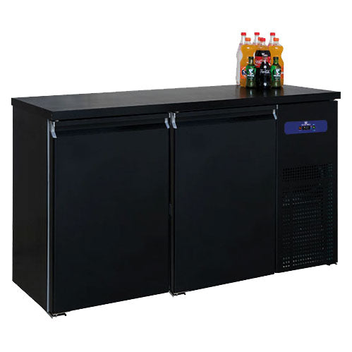 Flaschenkühler mit 2 Türen, 320 Liter, -2°/+8°C — Virtus HAB0040