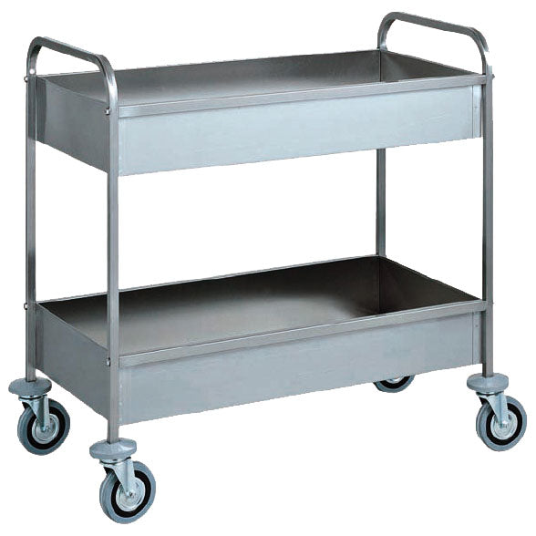 Abräumwagen mit 2 Wannen 900x500x150 mm — Virtus IFI0025
