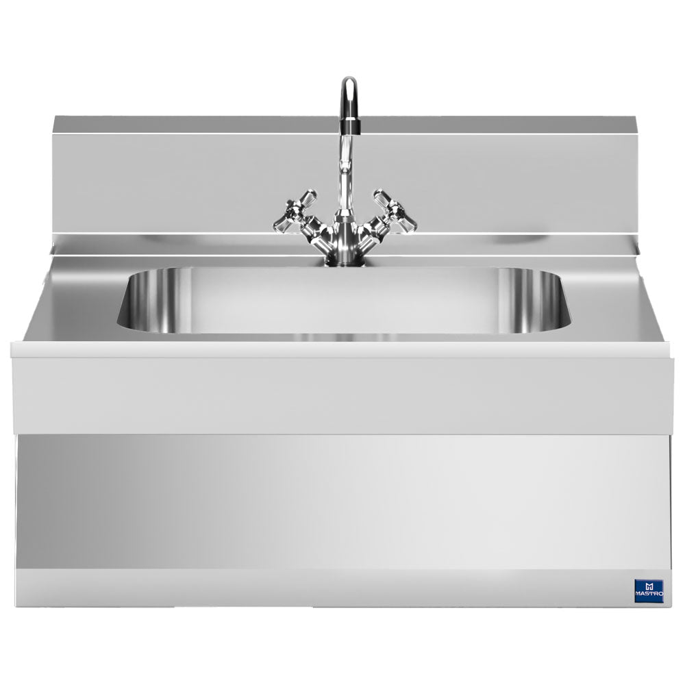 Handwaschbecken, Tischmodell, Becken 500x400x150 mm — Virtus MS657LAT