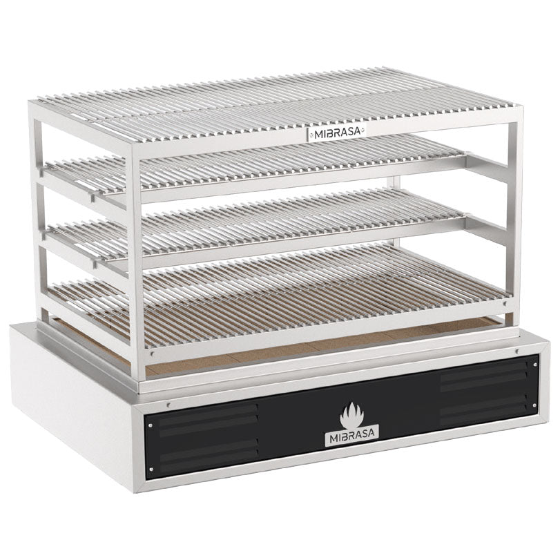 Robatayaki Holzkohlegrill mit 4 Ebenen (feststehend), 1127 mm — Virtus RM100BEAST