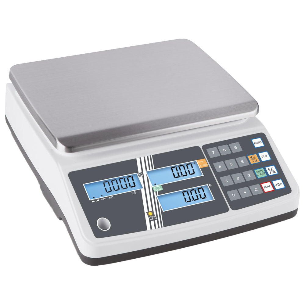 Portionswaage Wägebereich maximal 15 kg, Ablesbarkeit 5 g — Virtus RPB15K2DM