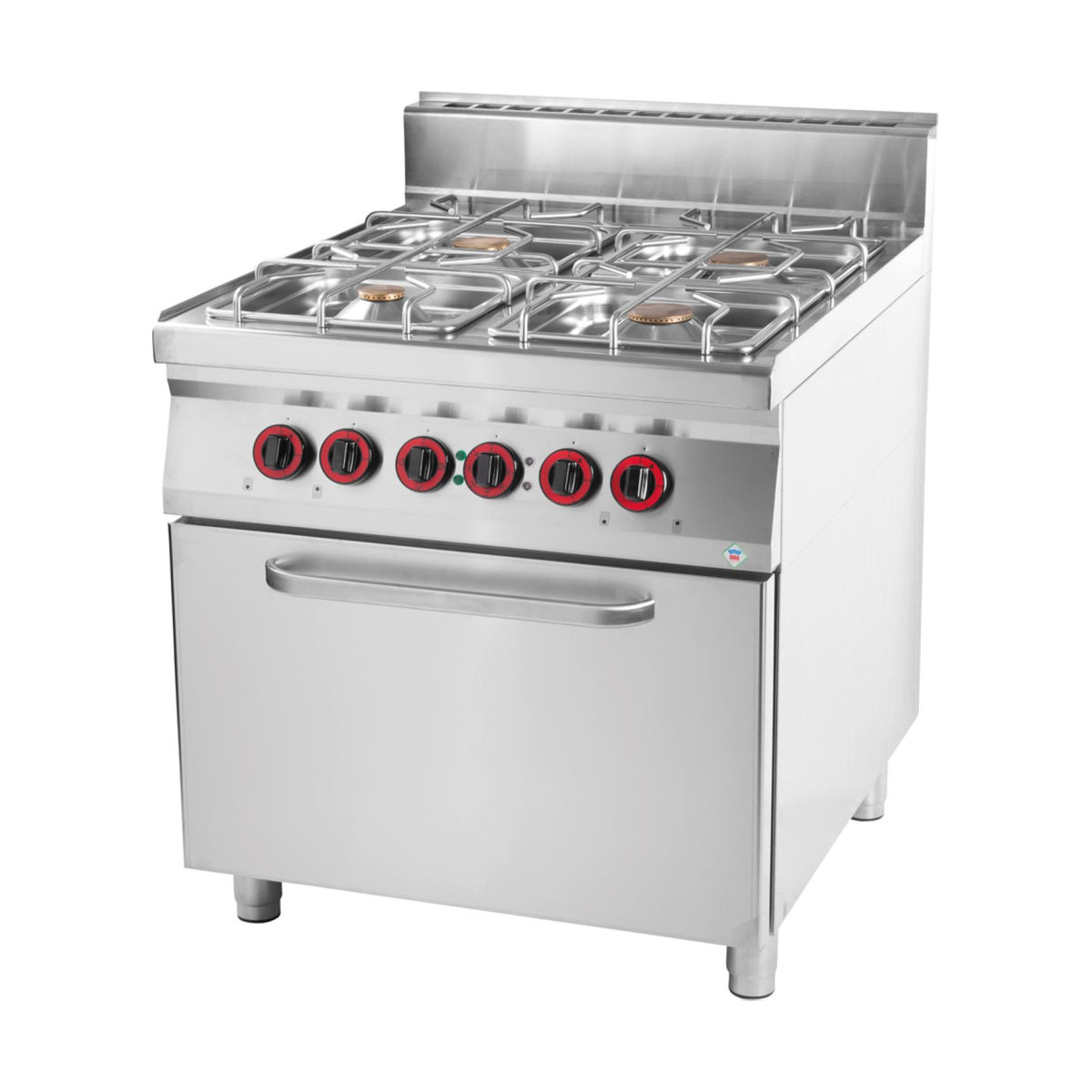 Thermik Serie 900, Gasherd mit Backofen | A&S SPT-90/8021GE