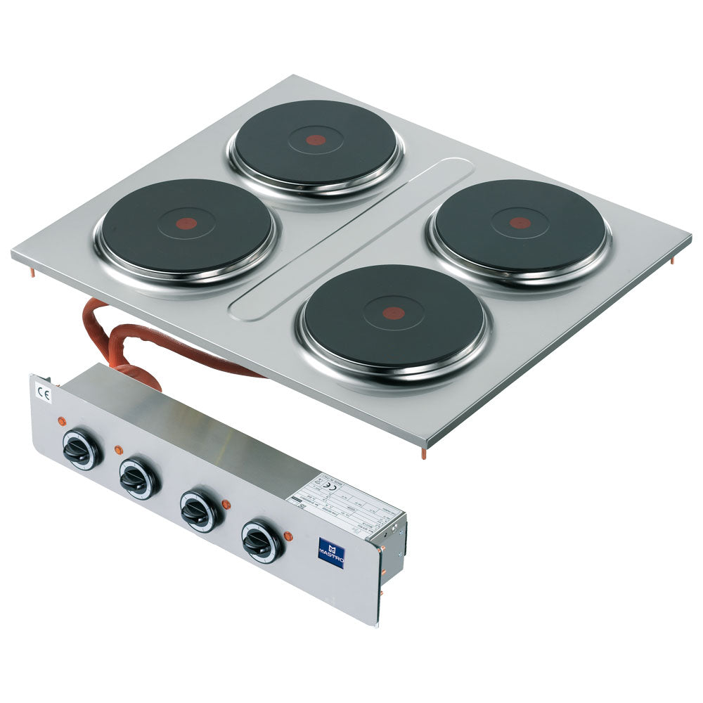 Einbau-Elektrokochfeld, 4 Platten — Virtus VI6570PCED