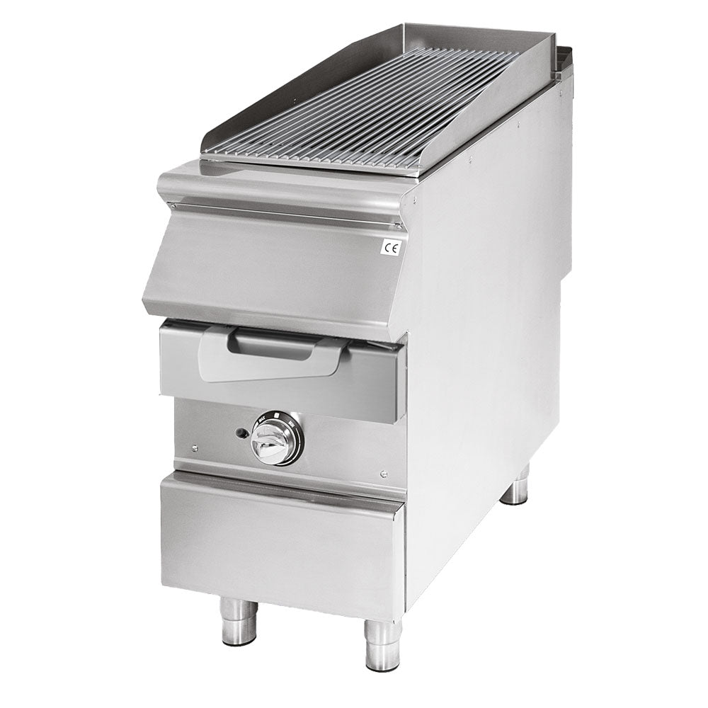 Gas-Grill, Kochzone in Edelstahl, Fleisch/Fisch — Virtus VS7040GRACQG