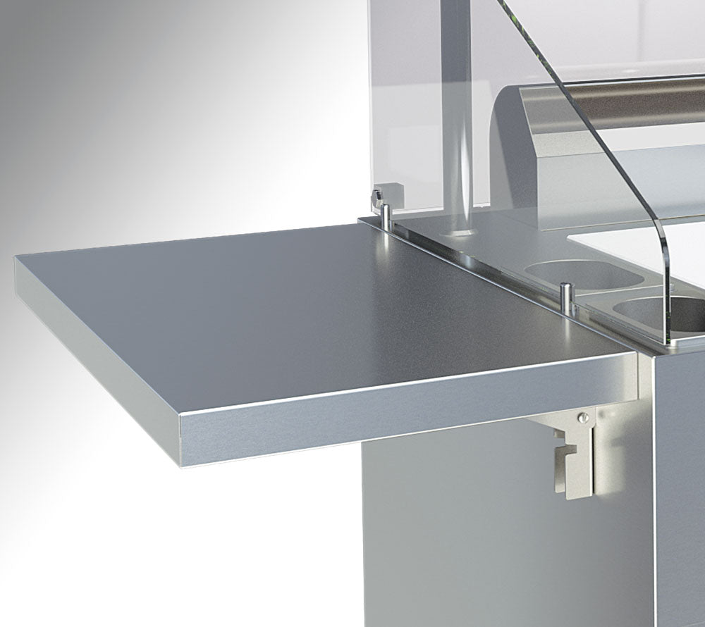 Seitliche Ablage 350x700 mm — Virtus VSV3PLAT