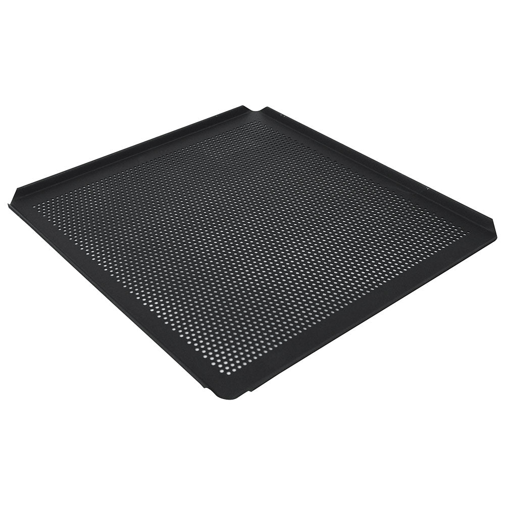 Backblech aus Aluminium, GN 2/3 - 4 Seiten 45°, doppelte thermoplastische Antihaftbeschichtung, gelocht — Virtus Z/FBPP23
