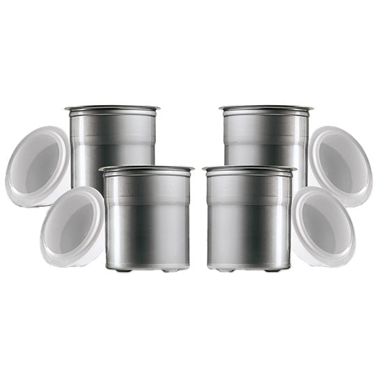 Becherset für FME0010, PACOJETIIP, PACOJET4, 4er Set — Virtus Z/S69012010