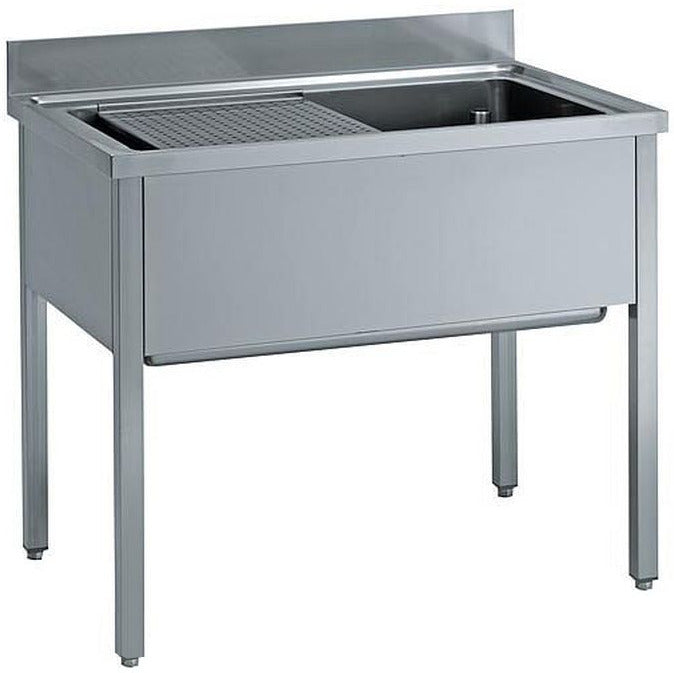 Topfspüle mit Aufkantung B 140cm | KBS 91700103