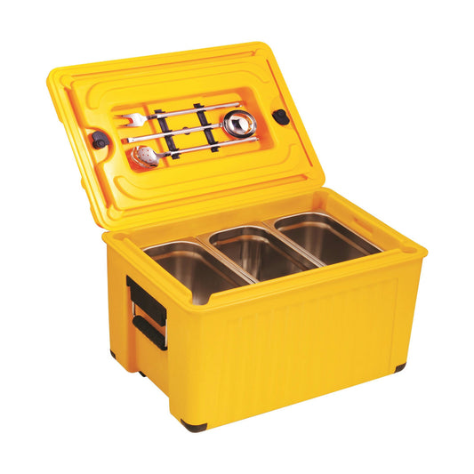 Thermobox Thermoport Wärmebehälter 35 Liter, 620 × 420 × 405 mm | A&S 100120