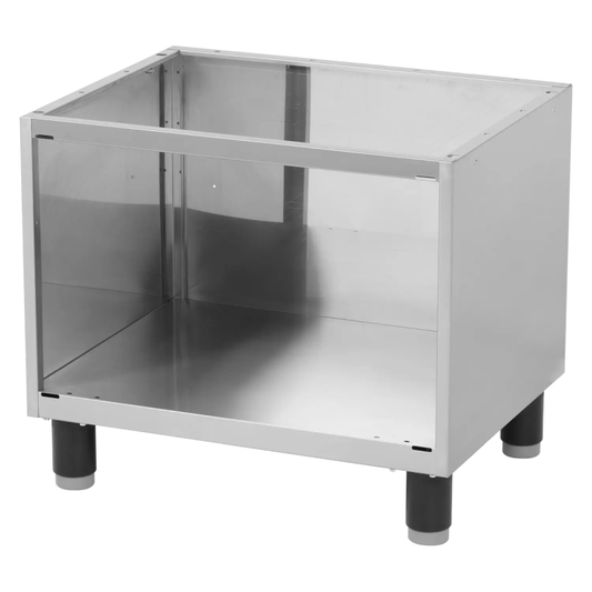 Unterbau 3-seitig geschlossen Breite 660 mm für Kochserie Red 600 | KBS 10109402 - KBS Gastrotechnik