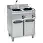Elektro-Fritteuse 2 Becken 2x 14 Liter Standgerät | KBS 10314002 - KBS Gastrotechnik