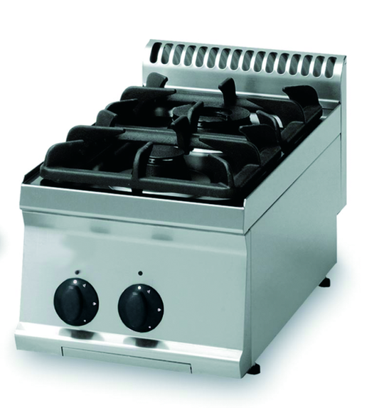 Gas-Kochfläche 10,5kW 2 Brenner Tischgerät | KBS 10321010 - KBS Gastrotechnik