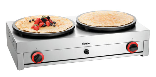 Crêpe-Backgerät 2CP400G | Bartscher 1043623 | Bartscher