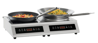 Induktionskocher-Wok-Kombi IKIW 70 | Bartscher 105800 - Bartscher