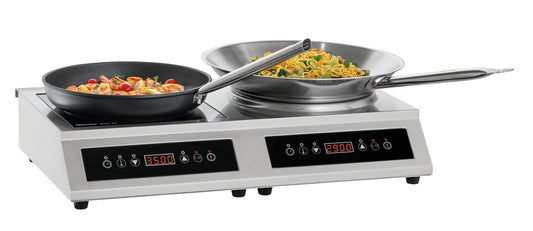 Induktionskocher-Wok-Kombi IKIW 70 | Bartscher 105800 - Bartscher