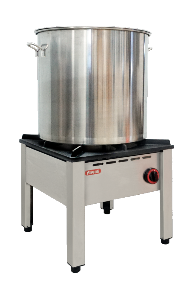 Gas Hockerkocher mit 13 kW Hochleistungsbrenner | KBS 10823003 - KBS Gastrotechnik