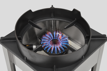 Gas Hockerkocher mit 13 kW Hochleistungsbrenner | KBS 10823003 - KBS Gastrotechnik