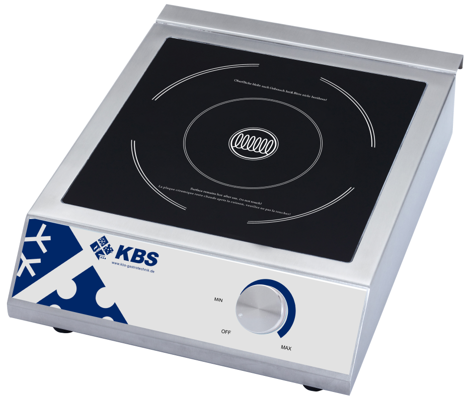 Induktions-Kochfläche 3,5 KW SCHOTT CERAN® Feld | KBS 10911012 - KBS Gastrotechnik