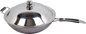 Induktions-Wokpfanne Ø360 mm mit Halte- und Soft-Grip Griff | KBS 10911022 - KBS Gastrotechnik