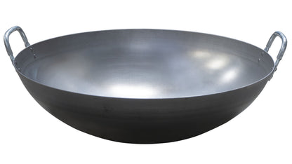 Wokpfanne Ø400 mm mit 2 Griffen | KBS 10919002 - KBS Gastrotechnik