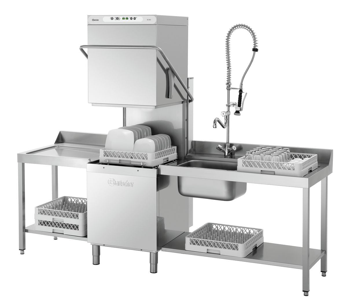 Durchschubspülmaschine DS 500 | Bartscher 109342 - Bartscher