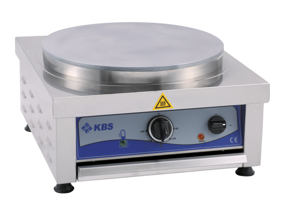 Crepiere elektro 1 Platte Ø40 cm | KBS 10961022 - KBS Gastrotechnik