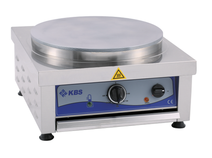 Crepiere elektro 1 Platte Ø40 cm | KBS 10961022 - KBS Gastrotechnik