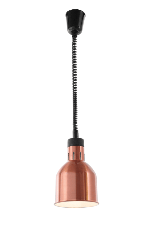 Infrarot Heizlampe Kupfer eloxiert inkl. Leuchtmittel | KBS 10974008 - KBS Gastrotechnik