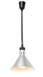 Infrarot Heizlampe Silber eloxiert inkl. Leuchtmittel | KBS 10974010 - KBS Gastrotechnik
