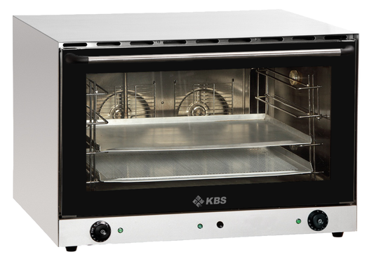 Heißluftofen Euronorm 6,4 kW mit manueller Beschwadung | KBS 11112009 - KBS Gastrotechnik