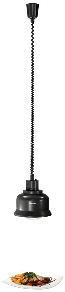 Wärmelampe IWL250D SW | Bartscher 114273 - Bartscher