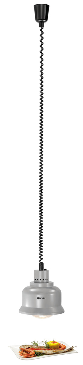 Wärmelampe IWL250D SI | Bartscher 114278 - Bartscher