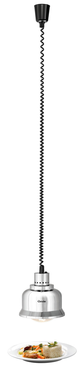 Wärmelampe IWL250D CHR | Bartscher 114279 - Bartscher
