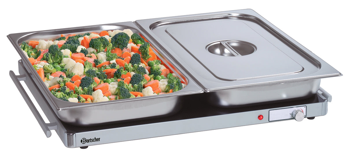 Warmhalteplatte WP300 2/1 | Bartscher 114357 - Bartscher