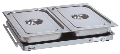 Warmhalteplatte WP300 2/1 | Bartscher 114357 - Bartscher