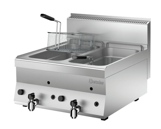 Gas-Fritteuse 650, 2x8L, TG | Bartscher 1152113 - Bartscher