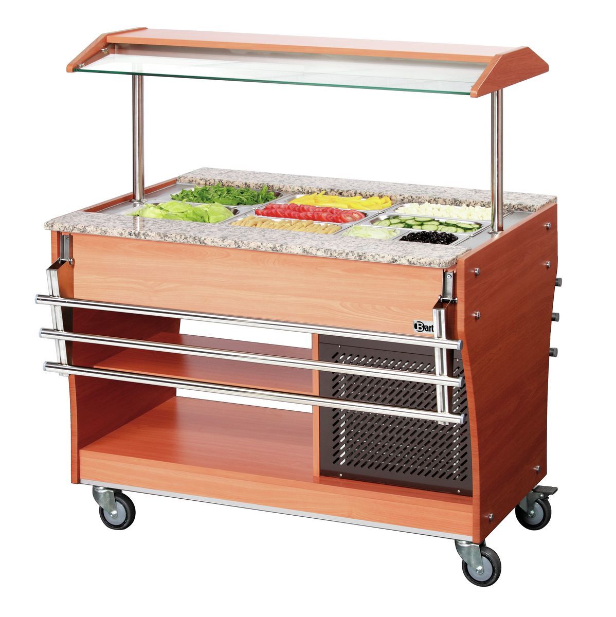 Tablettrutsche, 1 Stück, 3x 1/1 GN | Bartscher 125502 - Bartscher
