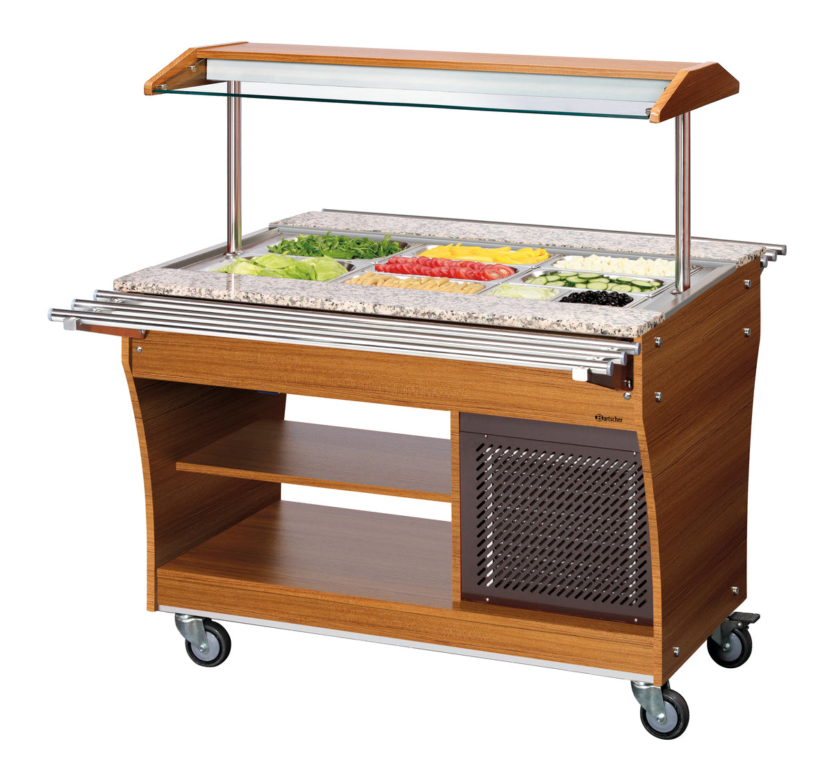 Tablettrutsche, 1 Stück, 3x 1/1 GN | Bartscher 125502 - Bartscher