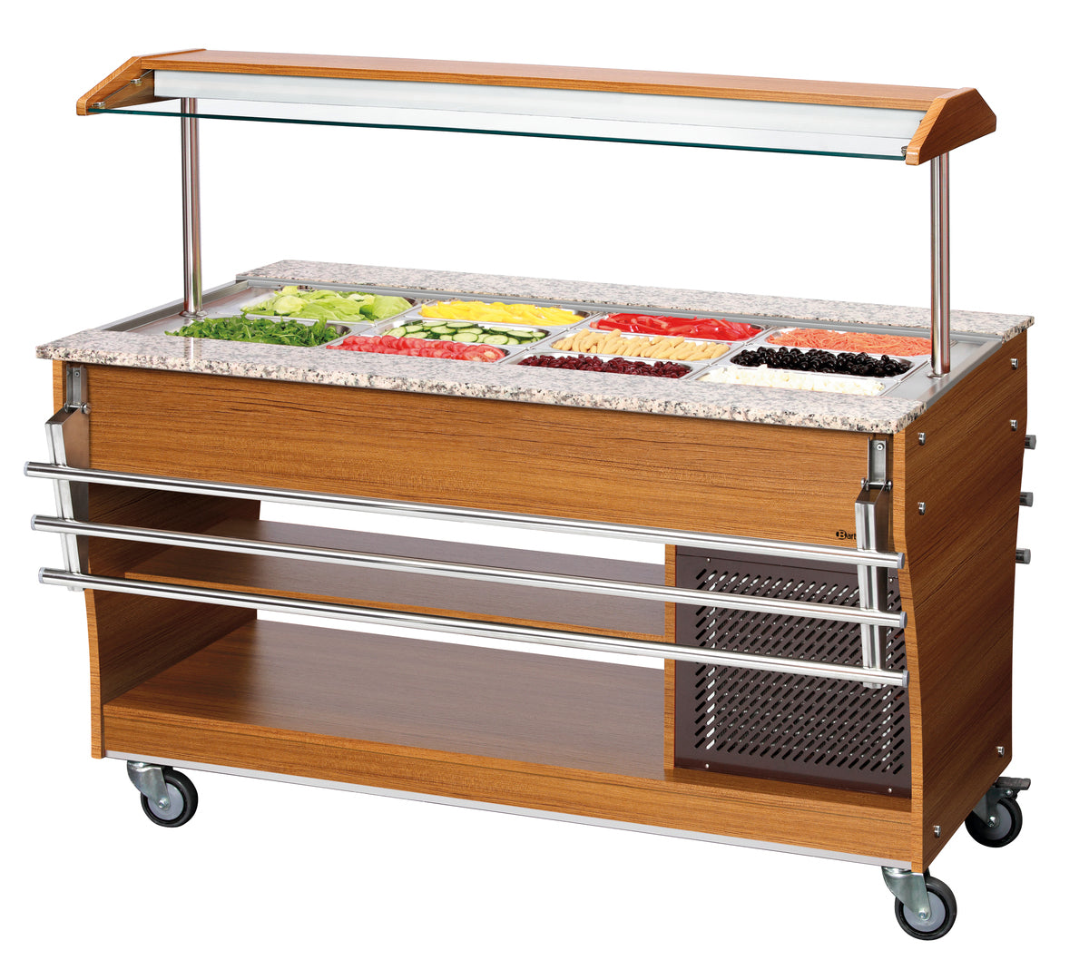 Tablettrutsche, 1 Stück, 4x 1/1 GN | Bartscher 125503 - Bartscher