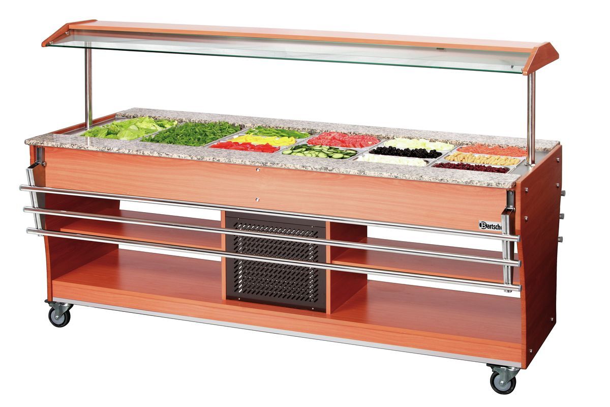 Tablettrutsche, 1 Stück, 6x 1/1 GN | Bartscher 125504 - Bartscher