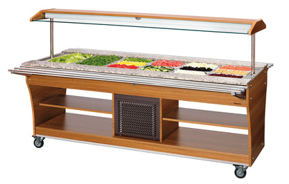 Tablettrutsche, 1 Stück, 6x 1/1 GN | Bartscher 125504 - Bartscher