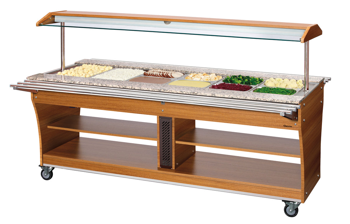 Tablettrutsche, 1 Stück, 6x 1/1 GN | Bartscher 125504 - Bartscher