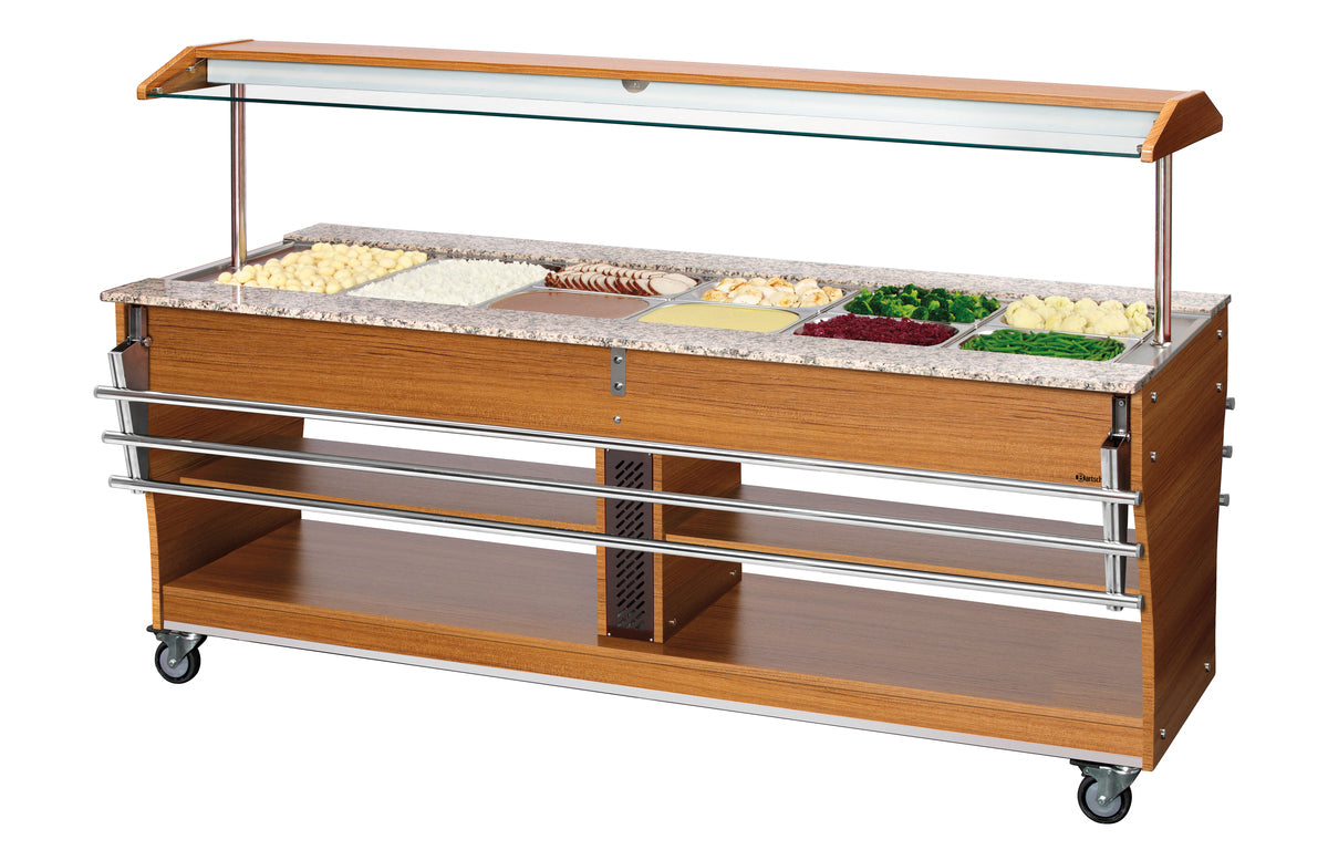 Tablettrutsche, 1 Stück, 6x 1/1 GN | Bartscher 125504 - Bartscher