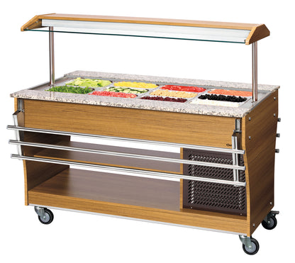 Buffetwagen, kalt, 4x 1/1 GN | Bartscher 125526 - Bartscher