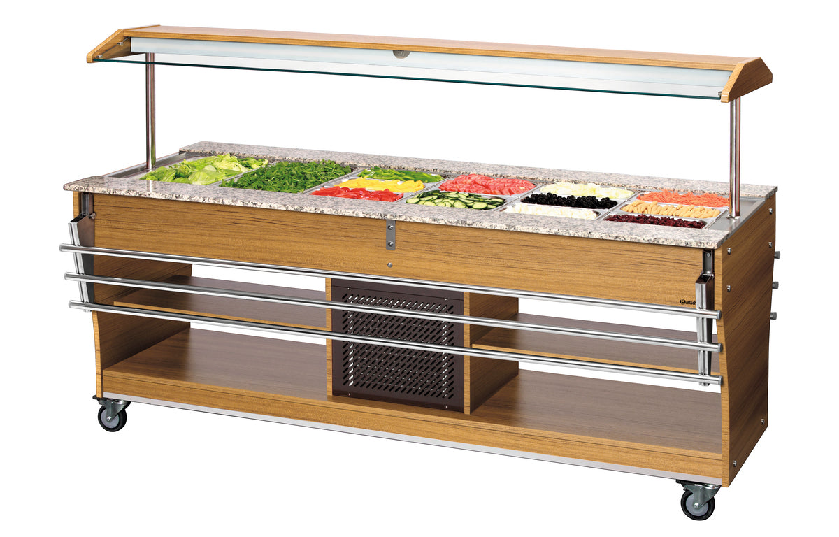 Buffetwagen, kalt, 6x 1/1 GN | Bartscher 125527 - Bartscher