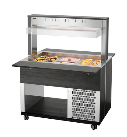 Buffetwagen K3110-200A | Bartscher 125543V2 - Innenansicht